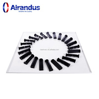 NOUVEAU Diffuseur de plafond carré HVACR SD-CA avec joint d'étanchéité sans fuite, construction durable, design industriel pour systèmes CVC d'entrepôt