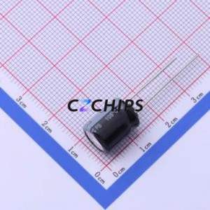 ตัวเก็บประจุอิเล็กโทรไลต์อะลูมิเนียมแบบ Through-Hole รุ่น EEUFS1K101 ขนาด D10xL12.5 มม. 100uF 20% 80V 600mA-100kHz - Product Image 2