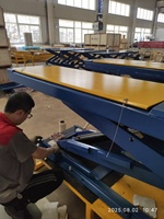 Plateforme élévatrice à ciseaux 5M pour alignement de roues, 5 tonnes, levage complet, hydraulique pneumatique, pour véhicules automobiles