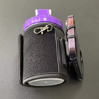 Sac à bandoulière universel personnalisé pour bouteille d'eau avec étui de téléphone portable rotatif pour le sport en plein air, brassard pour tous les téléphones mobiles