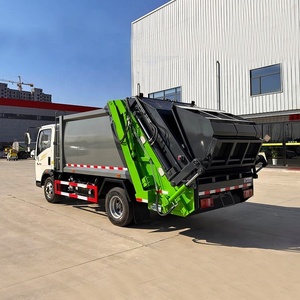 รถบรรทุกอัดขยะ Sinotruk HOWO 4X2 ขนาด 4-6 ลูกบาศก์เมตร ที่เชื่อถือได้ สำหรับการจัดการขยะมูลฝอยในเขตเทศบาลและการทำความสะอาดถนน - Product Image 3