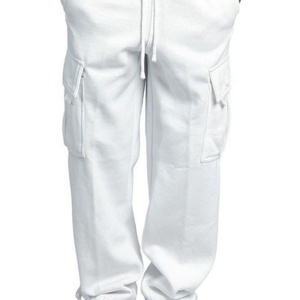 Pantalon Cargo Décontracté Homme Tendance Streetwear Haute Qualité Poches 3D Robuste Coupe Ample Droite en Polyester/Coton pour Garçons - Product Image 6