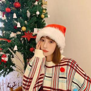 Fur <strong>Christmas</strong> <strong>Hat</strong> for <strong>Children</strong> and Adults; Plush <strong>Christmas</strong> Gift; <strong>Christmas</strong> Decoration - Product Image 2