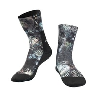 DIVESTAR Logo Kustom Kaos Kaki Neoprena 3mm 5mm Tahan Air Tahan Aus Desain Sel Terbuka untuk Olahraga Pantai Snorkeling Menyelam