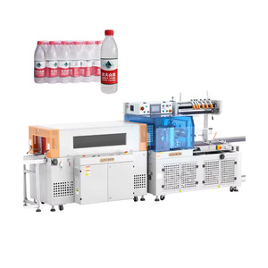 Şişelenmiş su içecekleri gıda ambalajı için otomatik yan conta L tipi <span class=keywords><strong>Shrink</strong></span> ambalaj ekipmanları - Product Image 1