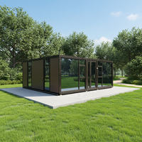 Maison bon marché, luxe moderne, maison modulaire en panneaux sandwich en acier de 20 pieds et 40 pieds, maison préfabriquée, hôtel modulaire préfabriqué