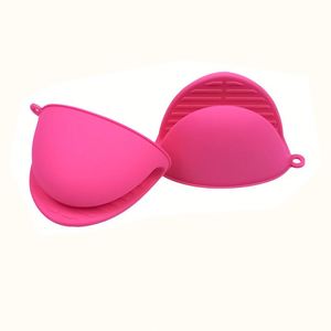 Poignée anti-chaleur en silicone, poignée antidérapante et résistante aux hautes températures, gants de cuisine en silicone - Product Image 3