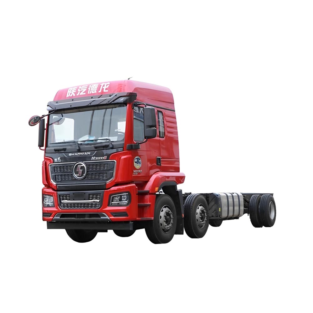 Hot Sale Used Sha Cman 6x4 Heavy Truck Tractor Head 430hp Delong Prime Mover Commercial Truck Trailers Rear Camera Left for Sale