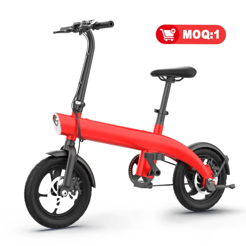 Hot Inquiry 14 Inches 2 Wheel Removable Battery Folding Electric Bike Frame Full Suspension Bici Elettrica 250w Ebike E Bicycle