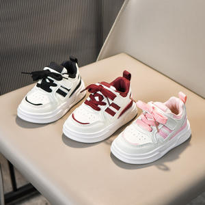 Chaussures basses à semelle épaisse pour garçons et filles printemps-automne 2025 - Chaussures de course décontractées respirantes à semelle souple pour la course à pied et la course de longue distance - Product Image 4