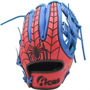 Gants de baseball professionnels en cuir véritable à prix abordable, gants de softball personnalisés durables, mitaines de baseball Spider en gros - Product Image 4