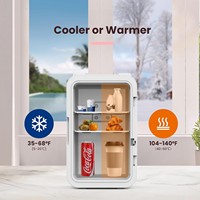 Nouveau mini-réfrigérateur électrique portable PC-F006 sans givre en acier inoxydable, déshumidificateur déshydratant à haute efficacité énergétique pour l'extérieur
