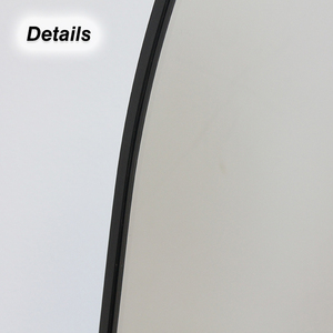 55X20 Arched Full Length <strong>Mirror</strong> Aluminum Full Body <strong>Mirror</strong> with Stand, Hanging or <strong>Leaning</strong> - Product Image 5