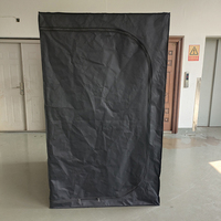 Serre de culture 120x120x200 cm (4x4 pieds) pour légumes, champignons, hydroponie, culture intérieure, petite serre d'hiver pour plantes