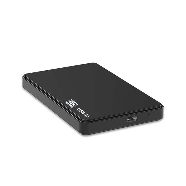 2.5 Inch External USB3.1 Universal Mobile Hard Disk Box Solid State SATA for Notebook & Desktop Versatile SSD Case & Bag