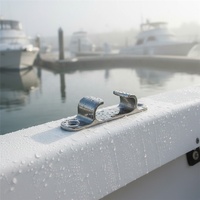 Borne d'amarrage droite en acier inoxydable 316 pour corde, accessoires marins pour bateaux