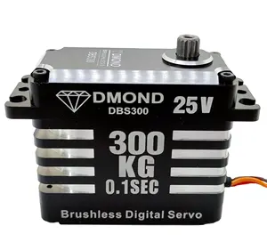 DMOND DBS300 25V/6S 300KG 0.1secブラシレスデュアルワイヤーモンスターキラーSW2290A700 A280BVSW S1801/5サーボ