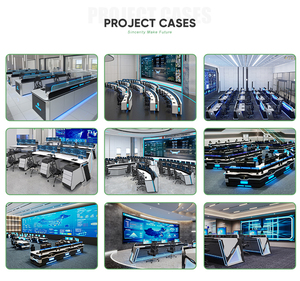 Modern Design Height Adjustable <strong>Console</strong> <strong>Table</strong> Smart <strong>Console</strong> Control Room <strong>Table</strong> By Manufacturer For Office &amp; Building Use - Product Image 4