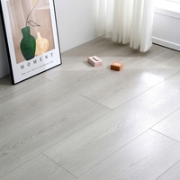 Plancher stratifié de 15 mètres à base de carbone noir, système de clic, scellé à la cire, résistant à l'humidité, durable, avec couche composite diamantée