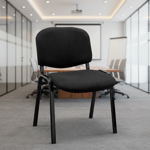 Chaise de conférence empilable moderne pour salle de réunion et visiteurs, fournie directement par l'usine - Product Image 1