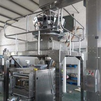 Nouvelle condition automatique économie de main-d 'œuvre sac de riz remplissage sous vide Machine à emballer lignes de traitement des aliments-pour poche de fruits de mer de farine de fruits de mer