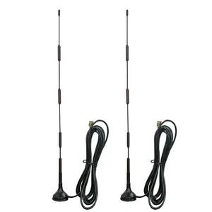 3G 4G LTE 3-12dbi Antena de sucção com conector fêmea FME RG174 Comprimento do cabo de extensão 3M