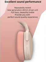 Headphone Stereo Nirkabel Lipat P2961 Bluetooth Musik Headset Nirkabel Olahraga Earphone HiFi Smartphone TV Game