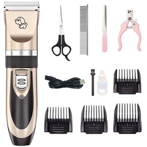 Vente directe fabricant Limei Tondeuse électrique pour animaux de compagnie, tondeuse à poils pour chien Teddy, fournitures de toilettage pour animaux, usine - Product Image 1