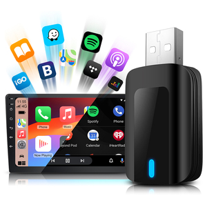 อะแดปเตอร์ไร้สาย Rhythm Wireless CarPlay Android Auto 2 in 1 ส่งสัญญาณเสถียร ไม่มีดีเลย์ 5G WiFi BT 5.2 - Product Image 2