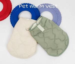 Autumn Winter Warm Dog Coat Solid Color Windproof Polyester for Dogs Sizes XS XL Spring Season - Product Image 5
