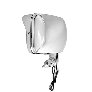 39-2-1-06 <span class=keywords><strong>Dixie</strong></span> 6V 45W Conjunto de Faro Delantero Cromado para Motocicleta, Lámpara Rectangular - Product Image 3