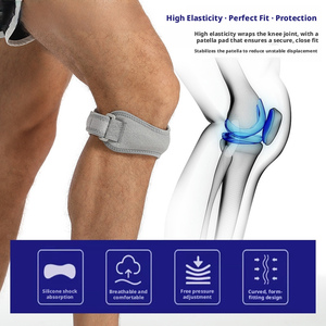 Rodillera de Soporte para Tendón Rotuliano, Alivio del Dolor de Rodilla, para Senderismo, Fútbol, Baloncesto, Correr, Tenis, con Logotipo Personalizado - Product Image 6