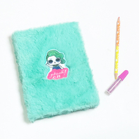 Bbsci — couverture dure A5 en peluche, pc portable de Promotion avec broderie, de haute qualité, offre spéciale