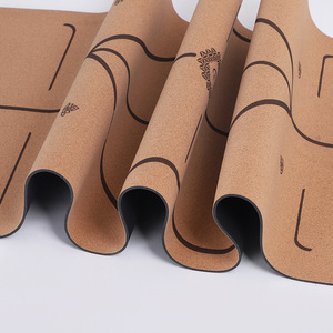 Tapete de Yoga de Corcho Ningbo Science, 1.5-5mm, Antideslizante, para Ejercicio en Interiores - Product Image 2