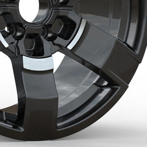 Venta al por Mayor de Nuevas Llantas de Aleación de Aluminio Negras de 20 Pulgadas, 5 Orificios, Multirradio, <span class=keywords><strong>para</strong></span> X3 X4 X5 X6 4x4 SUV - Product Image 6