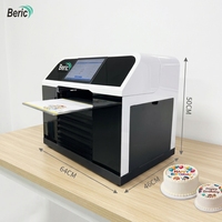 Nouvelle imprimante à gâteau à jet d'encre avec tête d'impression XP600, encre comestible, 1440 DPI, contrôle automatique par application WiFi, écran tactile pour gâteaux de 4/6/8 pouces