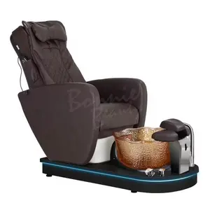 Bonnie Beauty Spa kursi otomatis tanpa pipa, sarung jok manikur pijat kuku portabel teknologi dan kursi pedikur tanpa pipa