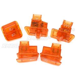 4 Colors 5PCS for GY6 Switches 50cc 125cc 150cc Moped Scooter Head Light Horn <b>Dimmer</b> Turn Starter Single Switch Button - Product Image 2