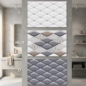 Ceramic Digital Wall Tiles 20x30cm Flower Design Highlighter From Popular Indian Brand Vistaar - Product Image 5