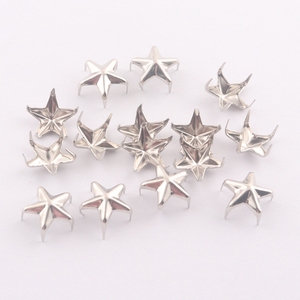 Vente en gros d'usine, prix bas, petit rivet en métal en forme d'étoile pour la décoration de sacs, de sacs à main et de vêtements - Product Image 5