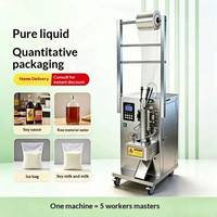 Machine automatique de fabrication de bâtonnets de glace de 200 ml contrôlée par PLC, en acier inoxydable 304, pour le remplissage électrique de jus de fruits liquides