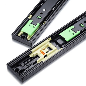 Hot Bán Phục Hồi Đẩy Mở Đầy Đủ Mở Rộng Đường Ray Cho Đồ Nội Thất Jieyang Bóng Mang Trượt - Product Image 1