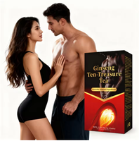 Thé parfumé aux dattes rouges et au ginseng aux cinq trésors pour hommes, marque privée, en boîte, nourrissant le sang