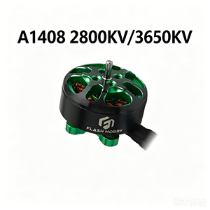 Motor sin Escobillas FLASHHOBBY <span class=keywords><strong>A1408</strong></span> 2800KV/3650KV Personalizado, Aleación de Metal Ligera para Drones de Carreras FPV de 3-4 Pulgadas - Product Image 1