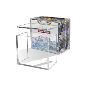 Protector de Paquetes de Cartas Coleccionables de Acrílico Transparente con Protección UV - Product Image 1
