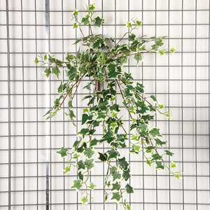 Plantes suspendues artificielles, bouquet de fleurs de jungle, décoration murale pour la maison et le jardin, plante artificielle <span class=keywords><strong>en</strong></span> <span class=keywords><strong>pot</strong></span> suspendue au mur - Product Image 1