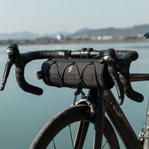 Nouveau sac de vélo en polyester imperméable, sac avant de vélo, sac de rangement pour le cyclisme en plein air, accessoires, sac de guidon de vélo de montagne - Product Image 5