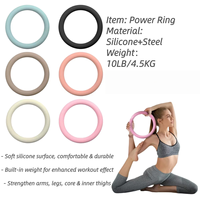 Kit de Pilates : Tapis de Yoga, Ensemble d'haltères, Accessoires de Pilates, Bracelets de cheville et de poignet personnalisés, Barre de musculation, Anneau de résistance en silicone