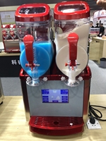 Machine à slush multifonctionnelle en acier inoxydable de petite capacité 12L * 2 pour la préparation en restaurant commercial