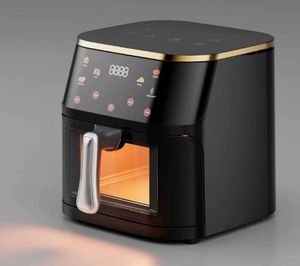 Nhà Máy Giá 10 L thép không gỉ có thể nhìn thấy cửa sổ Nồi chiên không khí tự động đa chức năng Nồi chiên không khí nóng cho hộ gia đình - Product Image 1